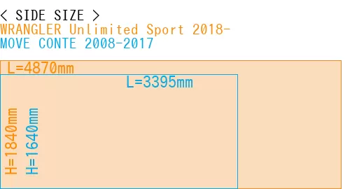 #WRANGLER Unlimited Sport 2018- + MOVE CONTE 2008-2017